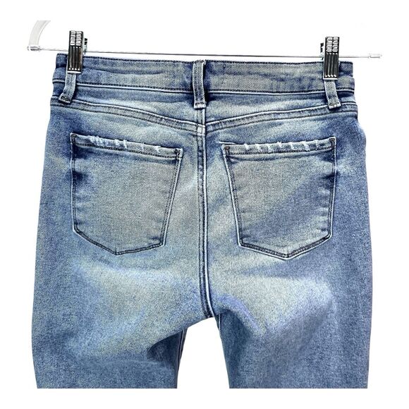 Evereve Ever Straight High Rise Ankle Denim Jeans Sz 26 - Picture 6 of 10